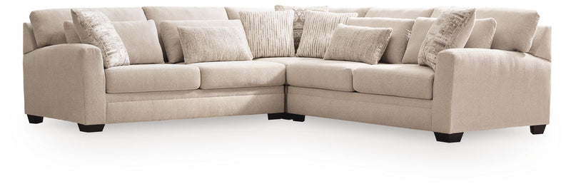 Mandi Point Marble 3-Piece Sectional - 62606S5