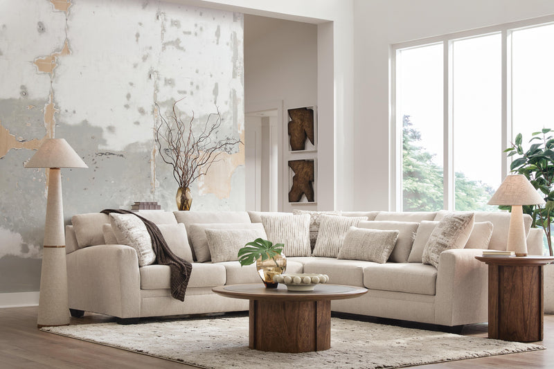 Mandi Point Marble 3-Piece Sectional - 62606S5