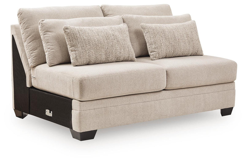 Mandi Point Marble Armless Loveseat - 6260634