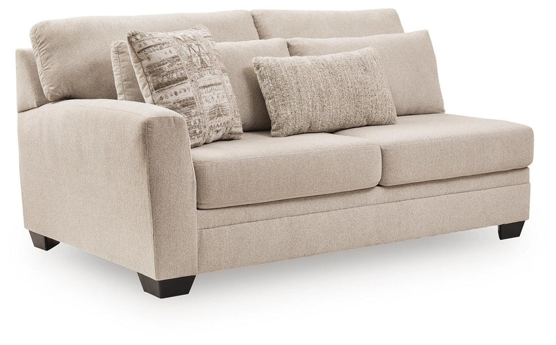 Mandi Point Marble Left-Arm Facing Loveseat - 6260655