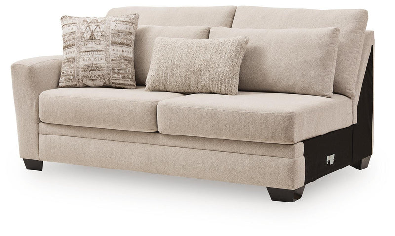 Mandi Point Marble Left-Arm Facing Loveseat - 6260655