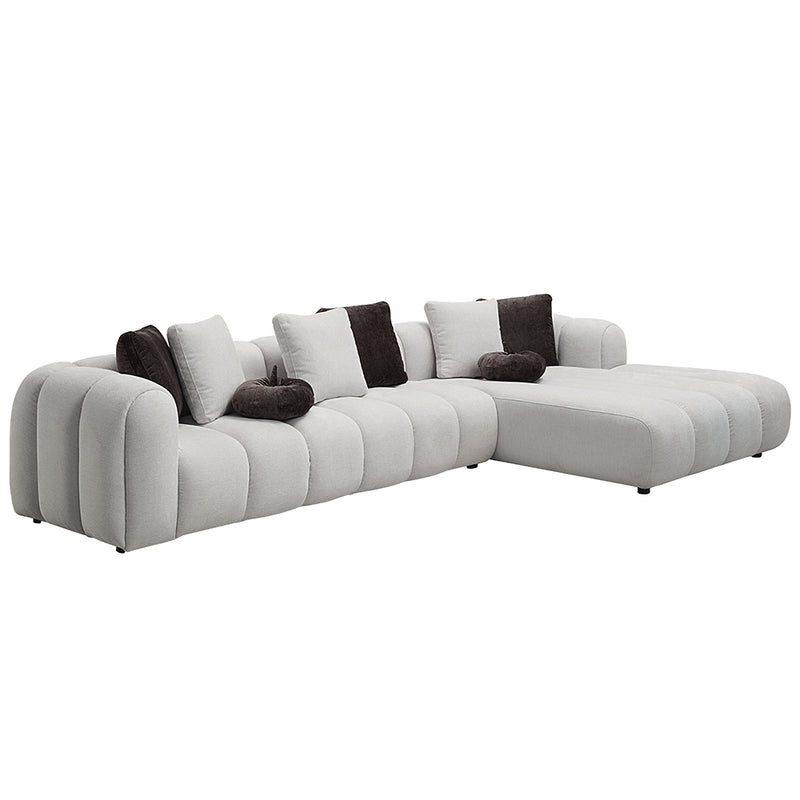 Manilla Sectional Sofa w/8 Pillows - LV04320