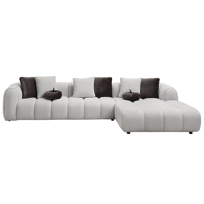 Manilla Sectional Sofa w/8 Pillows - LV04320