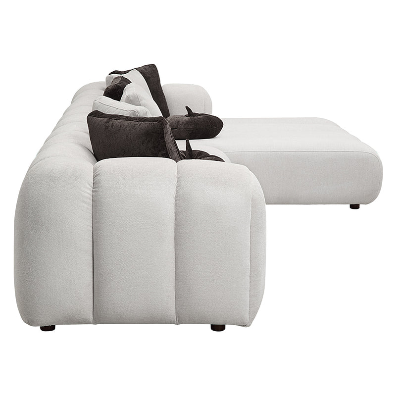 Manilla Sectional Sofa w/8 Pillows - LV04320