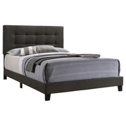 Mapes Upholstered Full Panel Bed Charcoal - 305746F