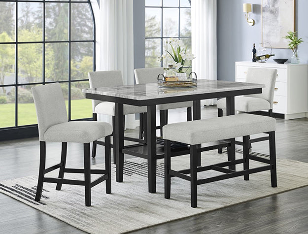 Marbel 5-Pk Faux Marble Ct Ht Set - 1718SET