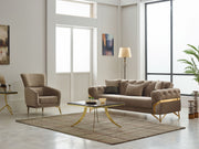 Marbella Convertible Sofa in Beige - 200-SIM-MAR-VELVET260-3