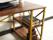 Marbella Study Desk in Walnut - 790-MAR-SD-WLNT
