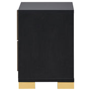 Marceline 2-drawer Nightstand Black - 222832