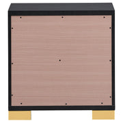 Marceline 2-drawer Nightstand Black - 222832