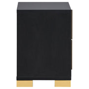 Marceline 2-drawer Nightstand Black - 222832