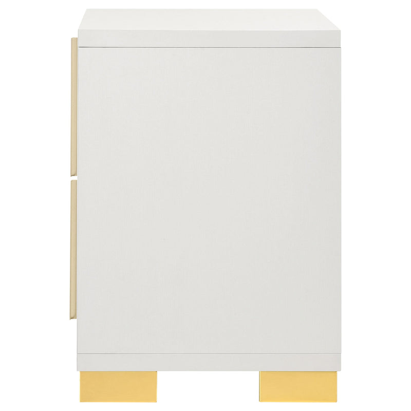 Marceline 2-drawer Nightstand White - 222932