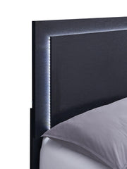 Marceline 4-piece Eastern King Bedroom Set Black - 222831KE-S4