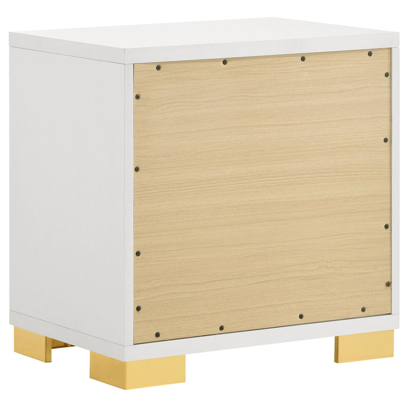 Marceline 4-piece Eastern King Bedroom Set White - 222931KE-S4