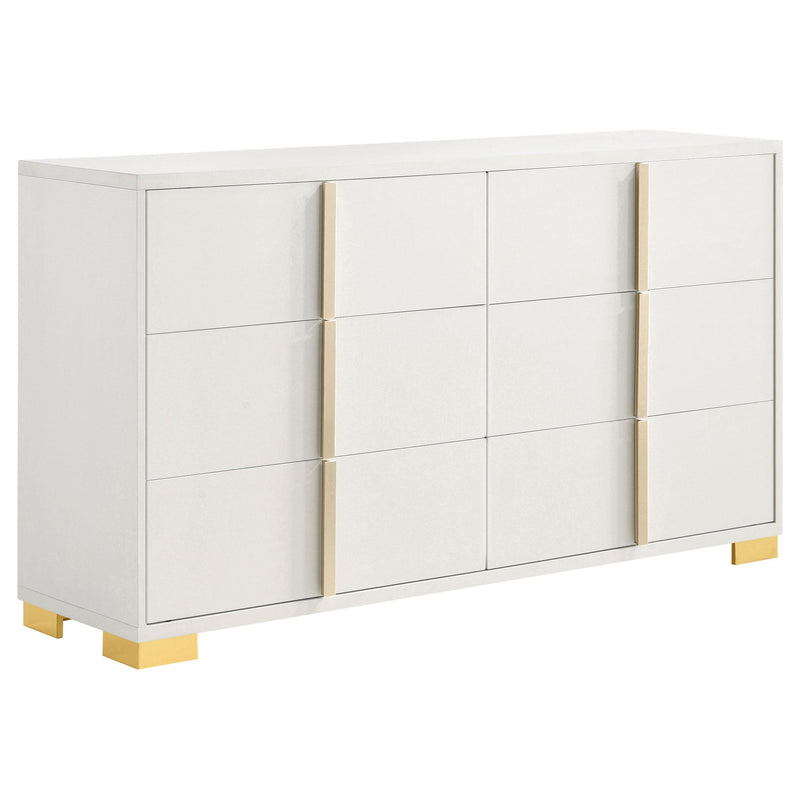 Marceline 4-piece Eastern King Bedroom Set White - 222931KE-S4