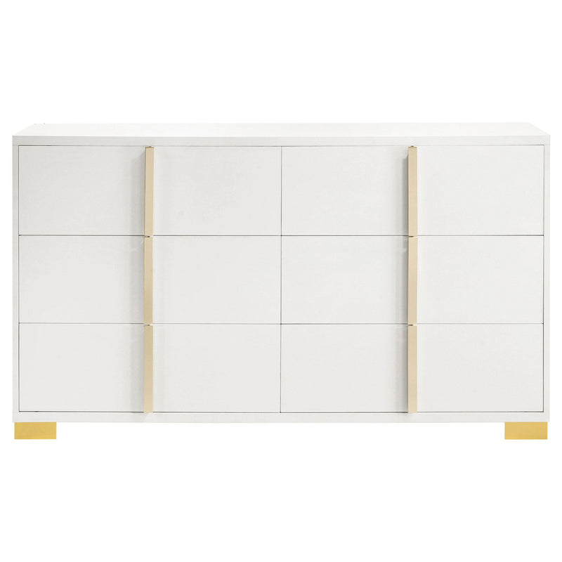 Marceline 4-piece Eastern King Bedroom Set White - 222931KE-S4