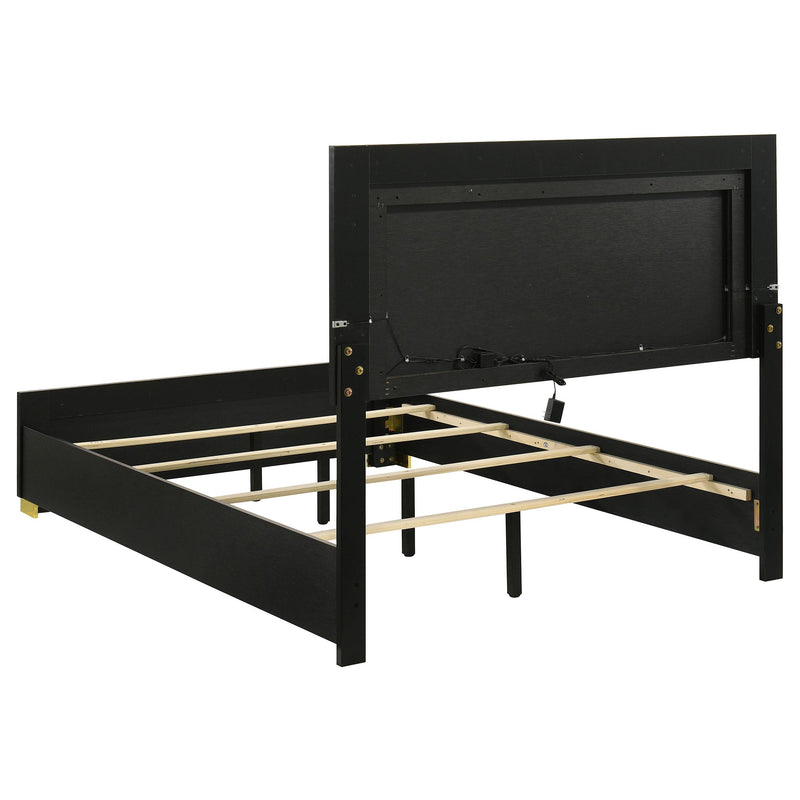 Marceline 4-piece Full Bedroom Set Black - 222831F-S4