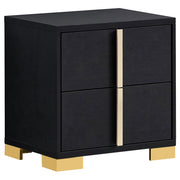 Marceline 4-piece Full Bedroom Set Black - 222831F-S4
