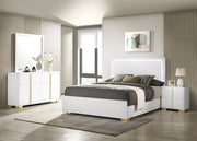 Marceline 4-piece Full Bedroom Set White - 222931F-S4