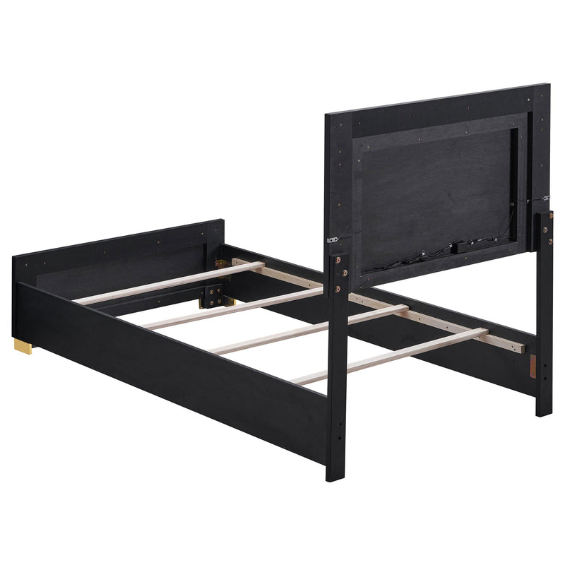 Marceline 4-piece Twin Bedroom Set Black - 222831T-S4