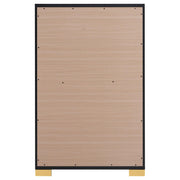 Marceline 5-drawer Bedroom Chest Black - 222835