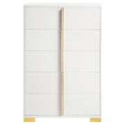 Marceline 5-drawer Bedroom Chest White - 222935