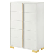 Marceline 5-drawer Bedroom Chest White - 222935