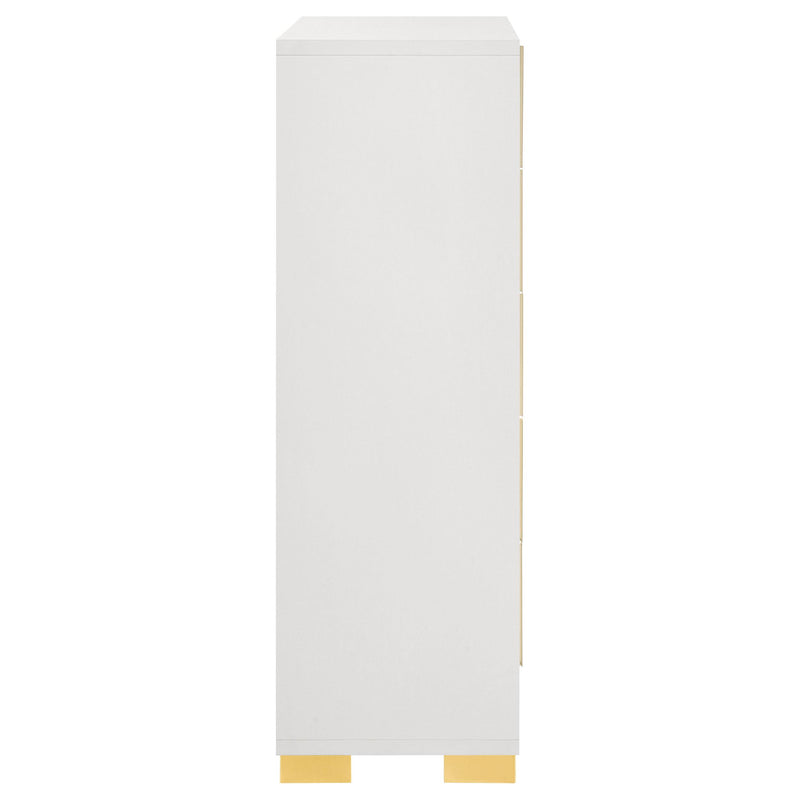 Marceline 5-drawer Bedroom Chest White - 222935