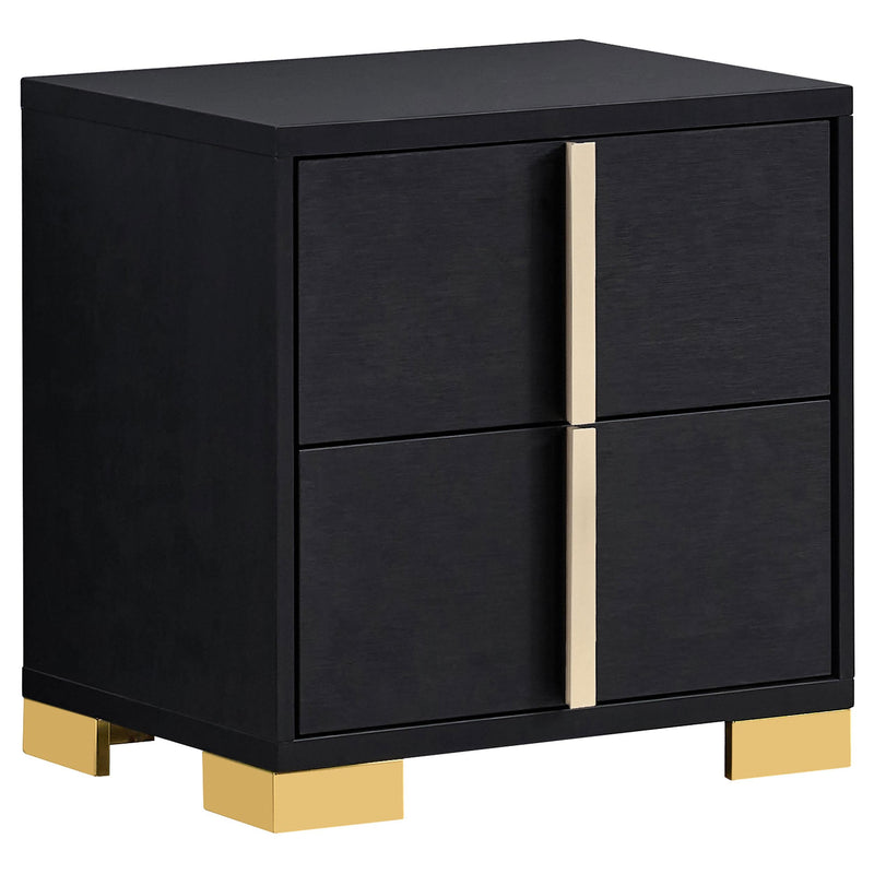 Marceline 5-piece Eastern King Bedroom Set Black - 222831KE-S5
