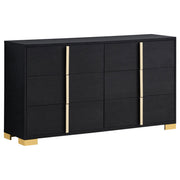Marceline 5-piece Eastern King Bedroom Set Black - 222831KE-S5