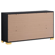 Marceline 5-piece Eastern King Bedroom Set Black - 222831KE-S5