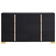 Marceline 6-drawer Dresser Black - 222833
