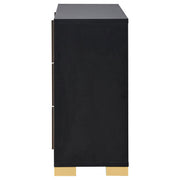 Marceline 6-drawer Dresser Black - 222833