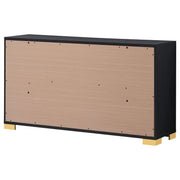 Marceline 6-drawer Dresser Black - 222833