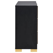 Marceline 6-drawer Dresser Black - 222833