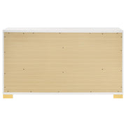 Marceline 6-drawer Dresser White - 222933