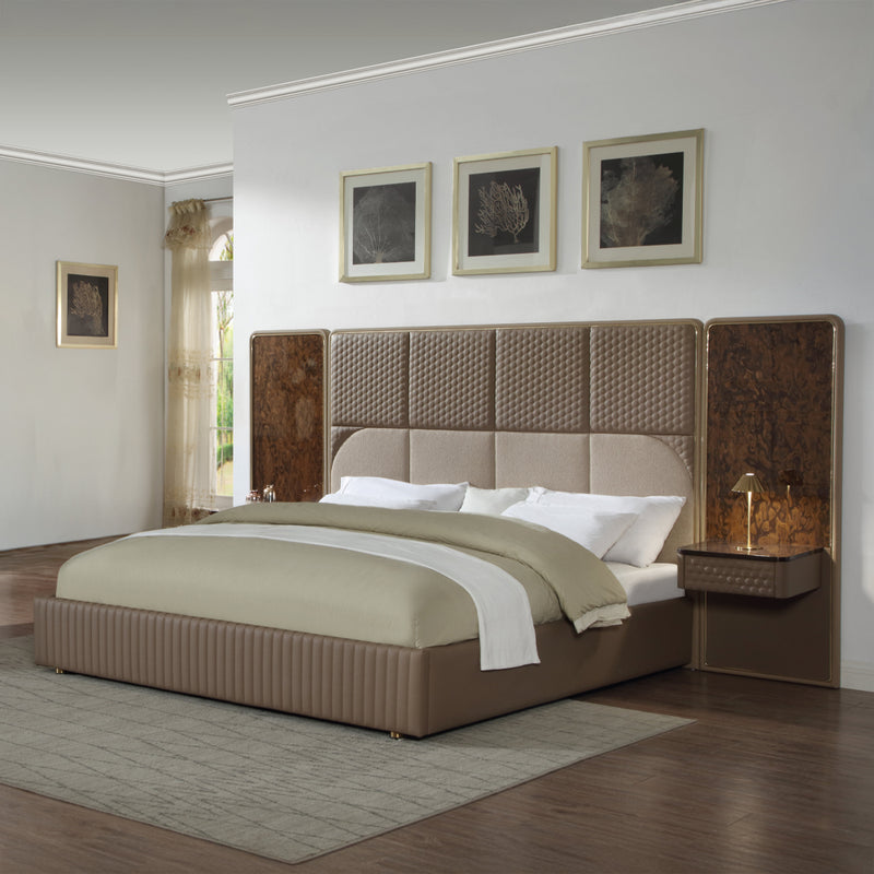Marcelino Nightstand W/Wall Pier (EK) - BD20033