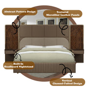 Marcelino Nightstand W/Wall Pier (EK) - BD20033