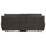 Marcell 3-Piece Power Reclining Loveseat with Charging Console Grey - 609698P