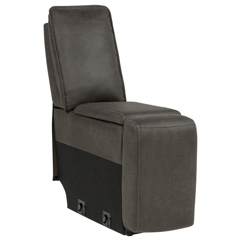 Marcell 3-Piece Power Reclining Loveseat with Charging Console Grey - 609698P