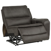 Marcell 3-Piece Power Reclining Loveseat with Charging Console Grey - 609698P