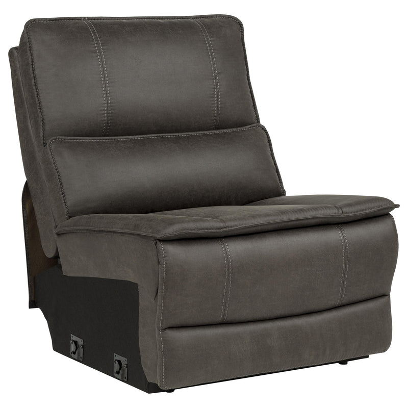 Marcell 3-Piece Transitional Power Reclining Sofa with USB Charging Grey - 609697P