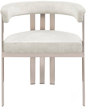 Marcello Stone Velvet Upholstered Dining Chair in Stone, Set of 2 - 938Stone-C