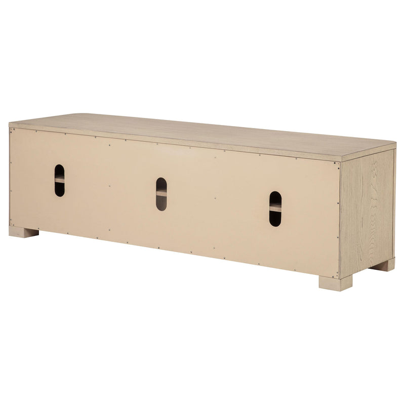 Marcelo 71-inch TV Stand Media Console Light Elm - 736053