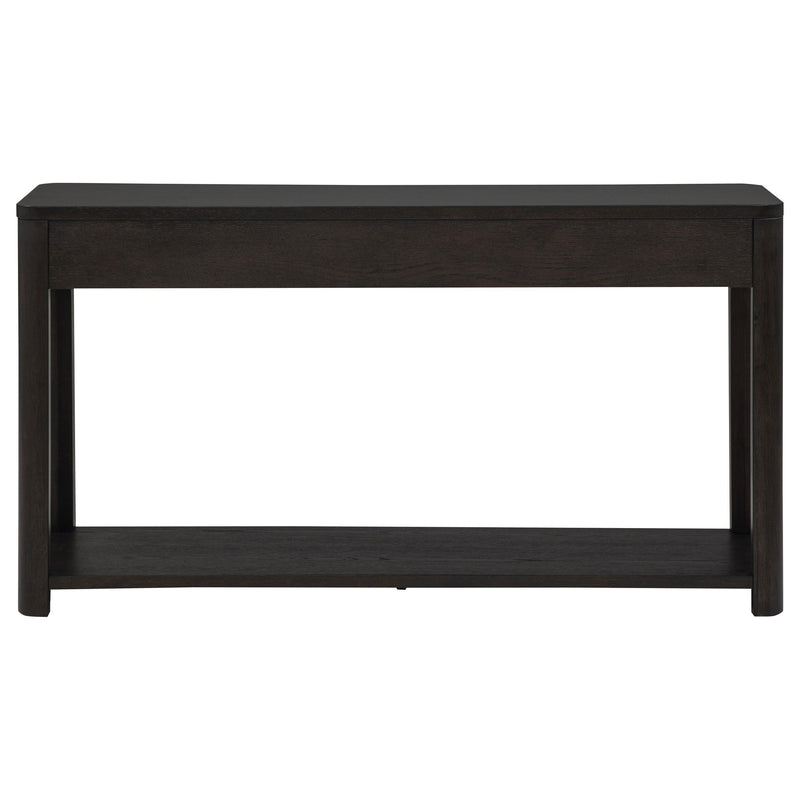 Marcelo Sofa Console Table with 2 Drawers and Shelf Coffee - 736069