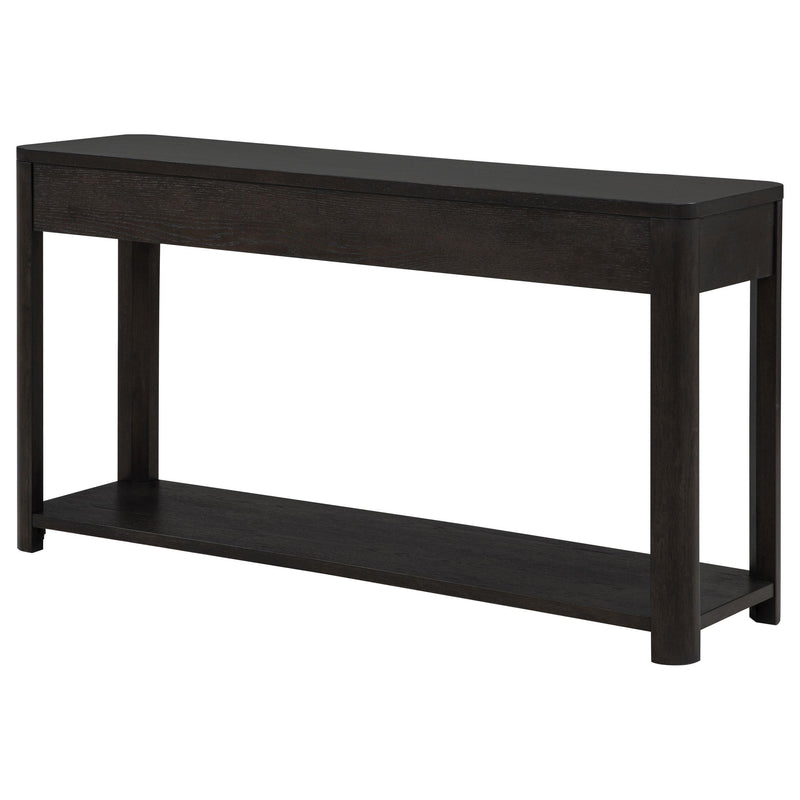 Marcelo Sofa Console Table with 2 Drawers and Shelf Coffee - 736069