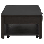 Marcelo Wood Coffee Table with 2 Drawers and Shelf Coffee - 736068