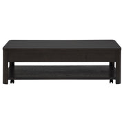 Marcelo Wood Coffee Table with 2 Drawers and Shelf Coffee - 736068