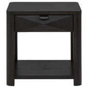 Marcelo Wood End Table with Drawer and Shelf Coffee - 736067