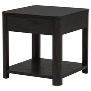 Marcelo Wood End Table with Drawer and Shelf Coffee - 736067